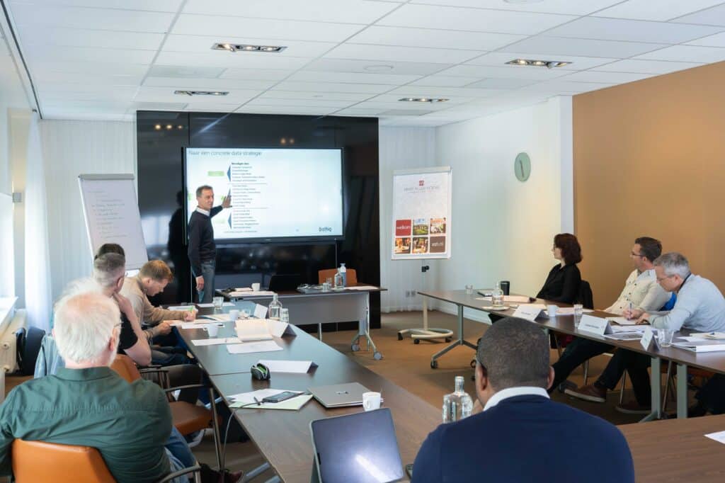 Managing Partner van Deltiq Wouter van Aerle tijdens een van de cursusdagen van de door Deltiq georganiseerde CDO Masterclass.