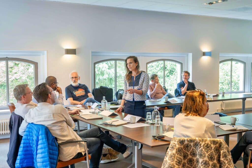 Docent Piek Knijf over data-ethiek tijdens de Deltiq CDO Masterclass.